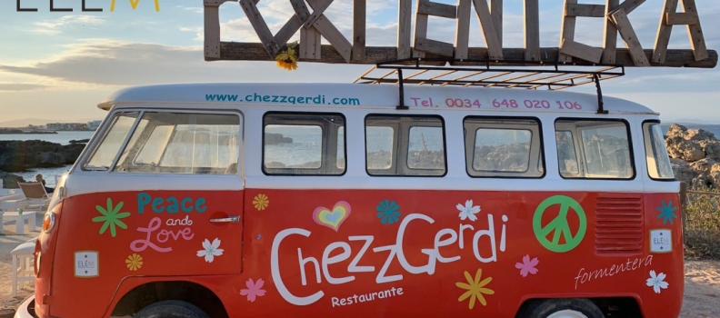 ELEM PARTNER IS CHEZZ GERDI PARTNER IN FORMENTERA