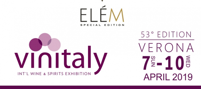 ELÉM to Vinitaly 2019